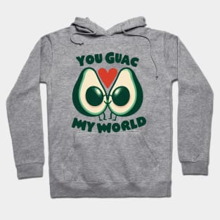 You Guac My World Retro Funny Hoodie